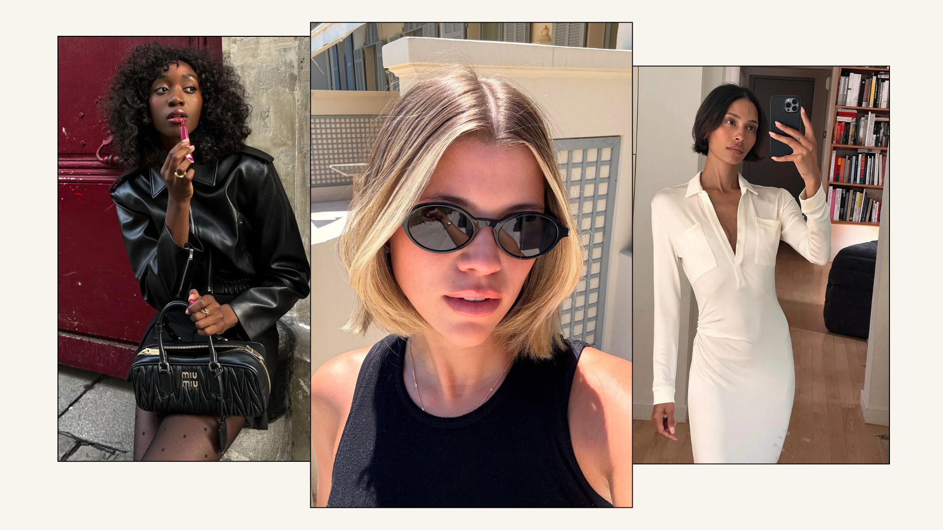 An image of the top hair trends for 2025.