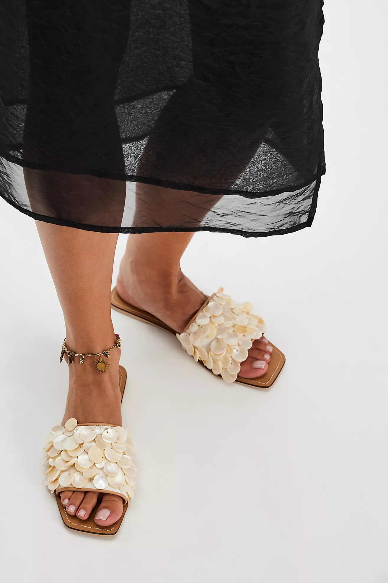 Waverly Shell Sandals