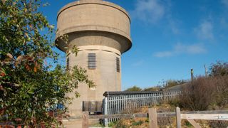 Grand Designs follows couple who boldly try to convert water tower into family home