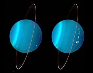 Uranus as Seen by the Keck Telescope