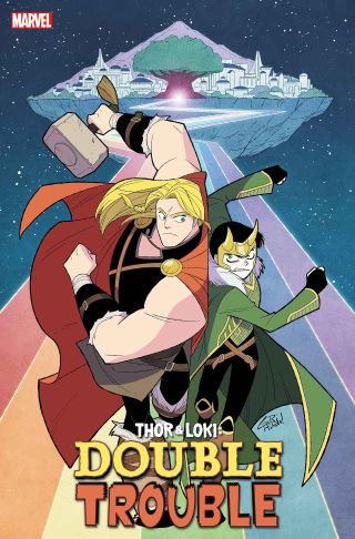Cover of Thor and Loki: Double Trouble #1 by Gurihiru