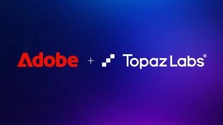 Adobe logo and Topaz Labs logo