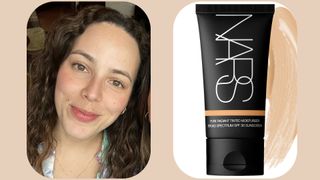 Mariana Cerqueira and NARS Pure Radiant Tinted Moisturizer Broad Spectrum SPF 30