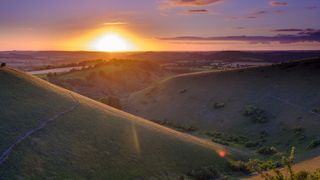 hiking near London: Butser Hill views