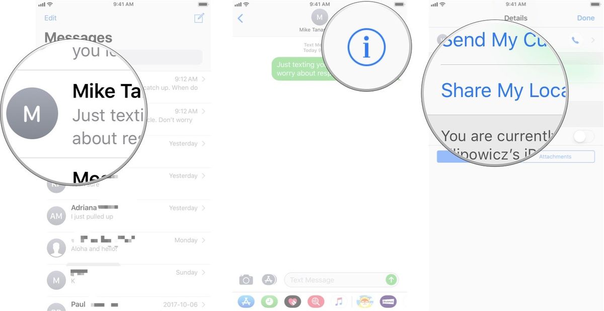 How to share location, contacts, and more with iMessage on iPhone or