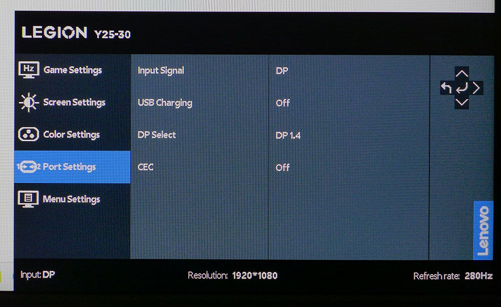 Lenovo Legion Y25-30
