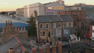 EastEnders shows off the new Albert Square set