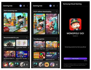 Streaming on the Samsung Gaming Hub