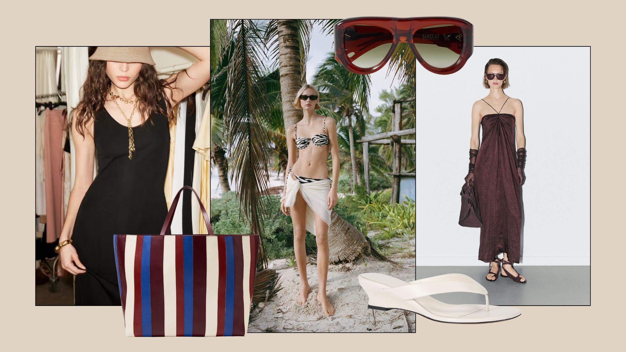 Looks and products from &amp; Other Stories, Zara, Massimo Dutti, Mango, Harrods, Le Monde Beryl, Net-a-Porter, Jacques Marie Mage.