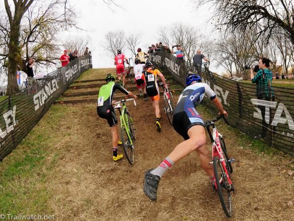Jeremy Durrin (JAM Fund) racing in the top ten