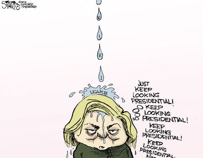Political cartoon U.S. Hillary Clinton Wikileaks scandal