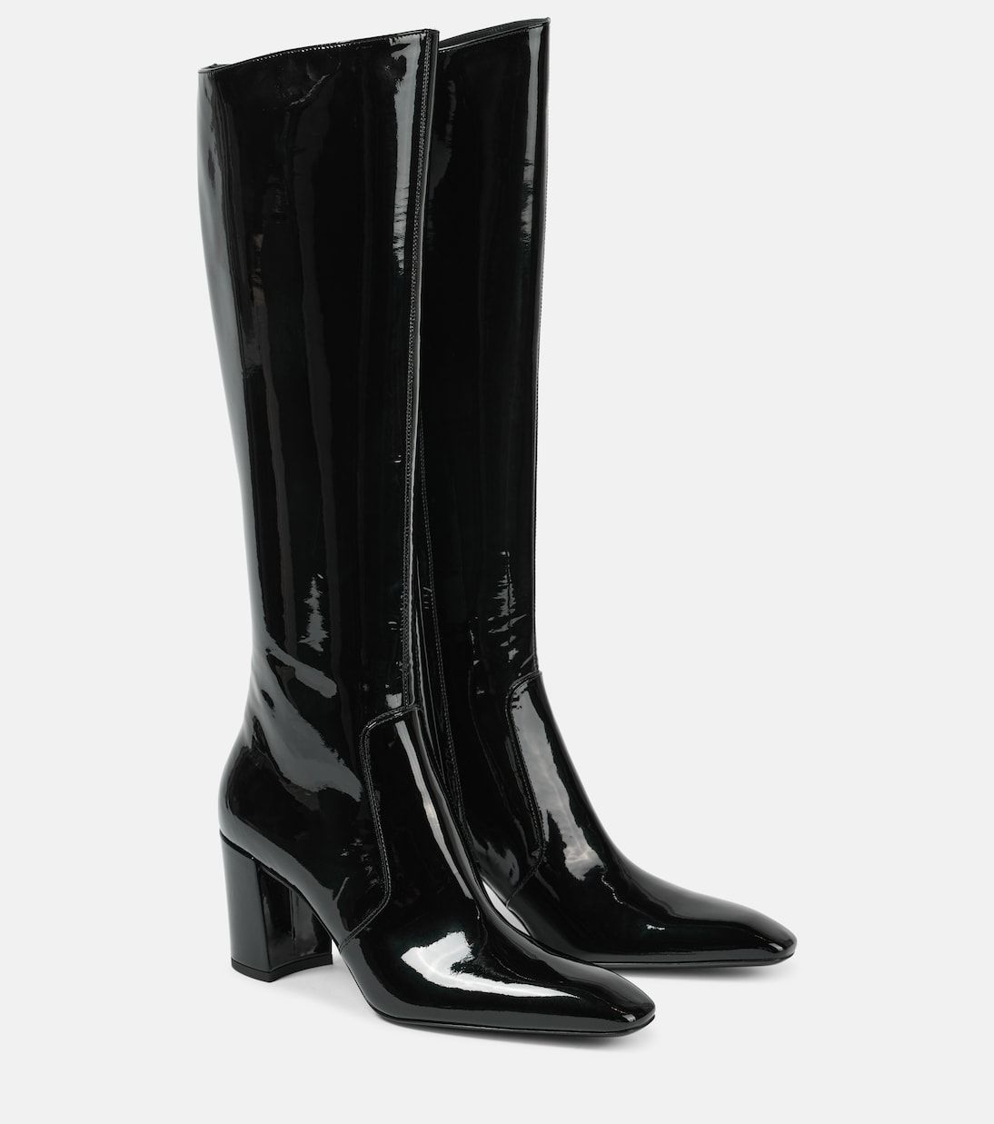 Lauren 70 Patent Leather Knee-High Boots