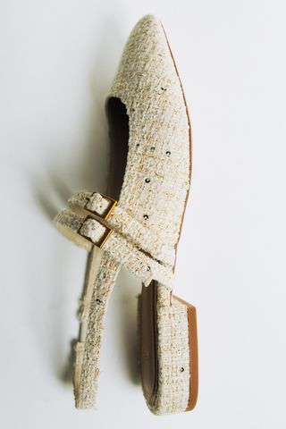 Zara, Fabric Slide Loafers
