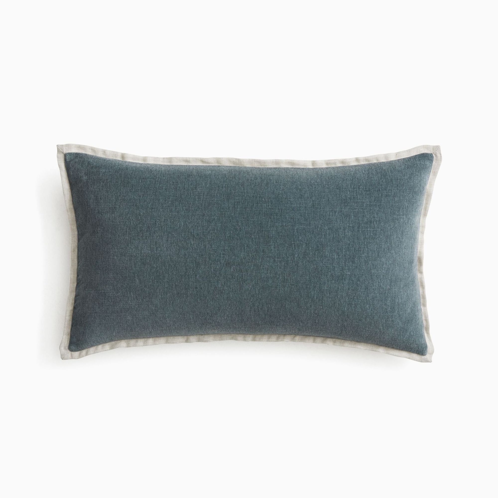 Classic Cotton Velvet Pillow Cover (Ocean)
