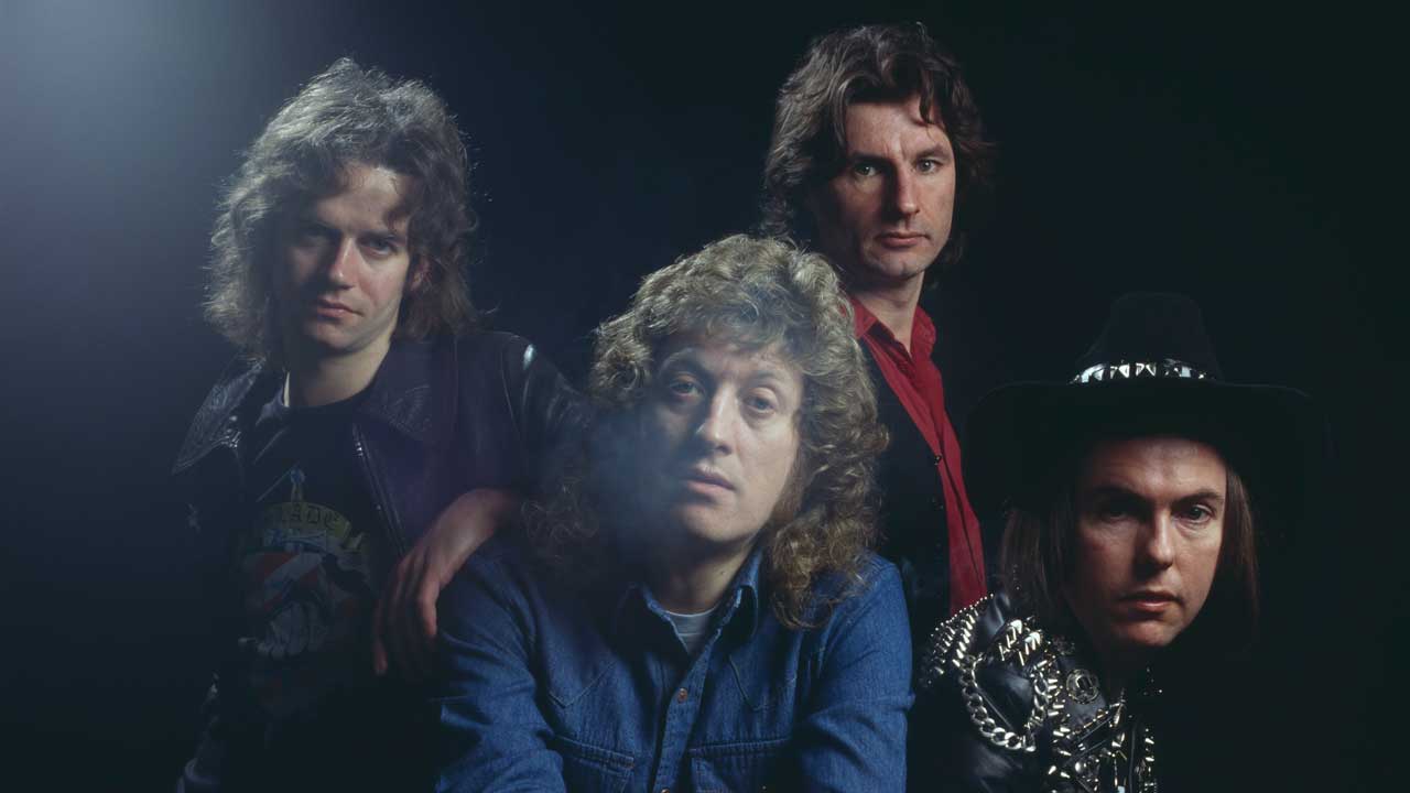 Slade in 1975, studio portrait