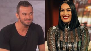 Artem Chigvintsev on The Queen Latifah Show and Nikki Garcia (aka Nikki Bella) on The Kelly Clarkson Show.