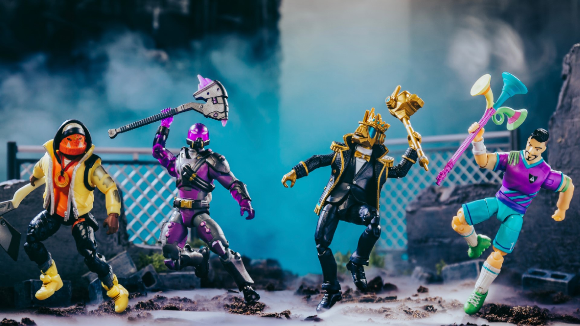 Fortnite toys from the Jazwares action figure range