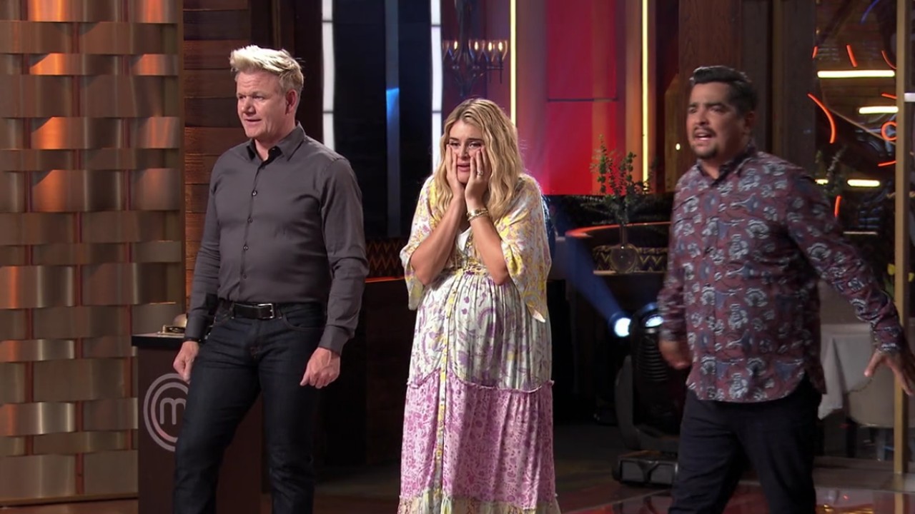 Aaron Sanchez, Gordon Ramsay, and Daphne Oz on MasterChef Junior