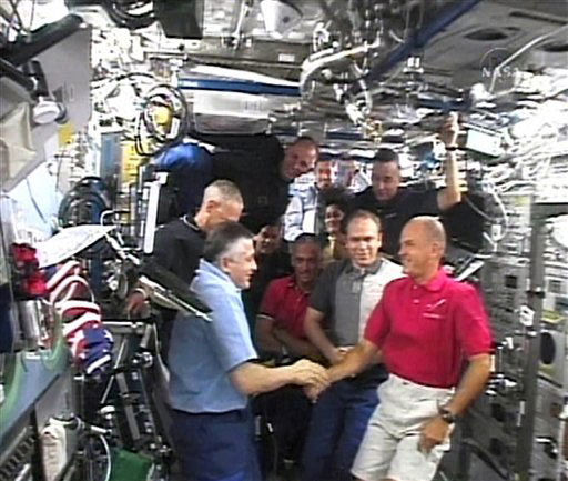 Atlantis Astronauts Prepare to Leave Space Station