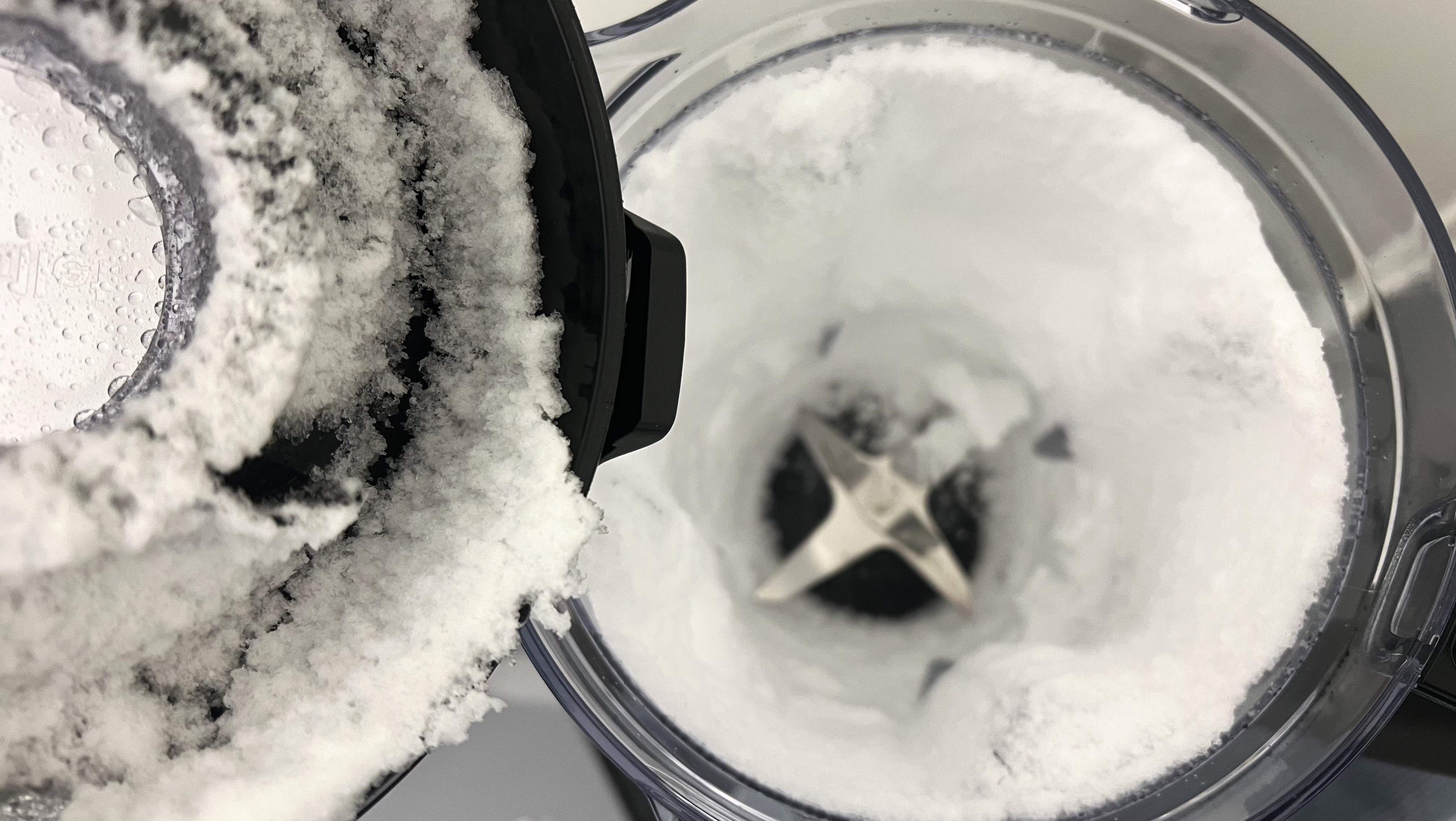 Ice blended using Nutribullet Triple Prep System