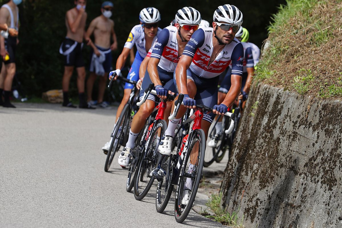 National Championship Italy 2020 Men Road Bassano del Grappa Cittadella 2538 km 23082020 Jacopo Mosca ITA Trek Segafredo photo Luca BettiniBettiniPhoto2020