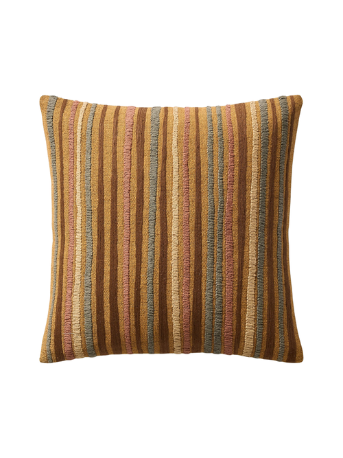 Chunky Jute Stripe Pillow Cover