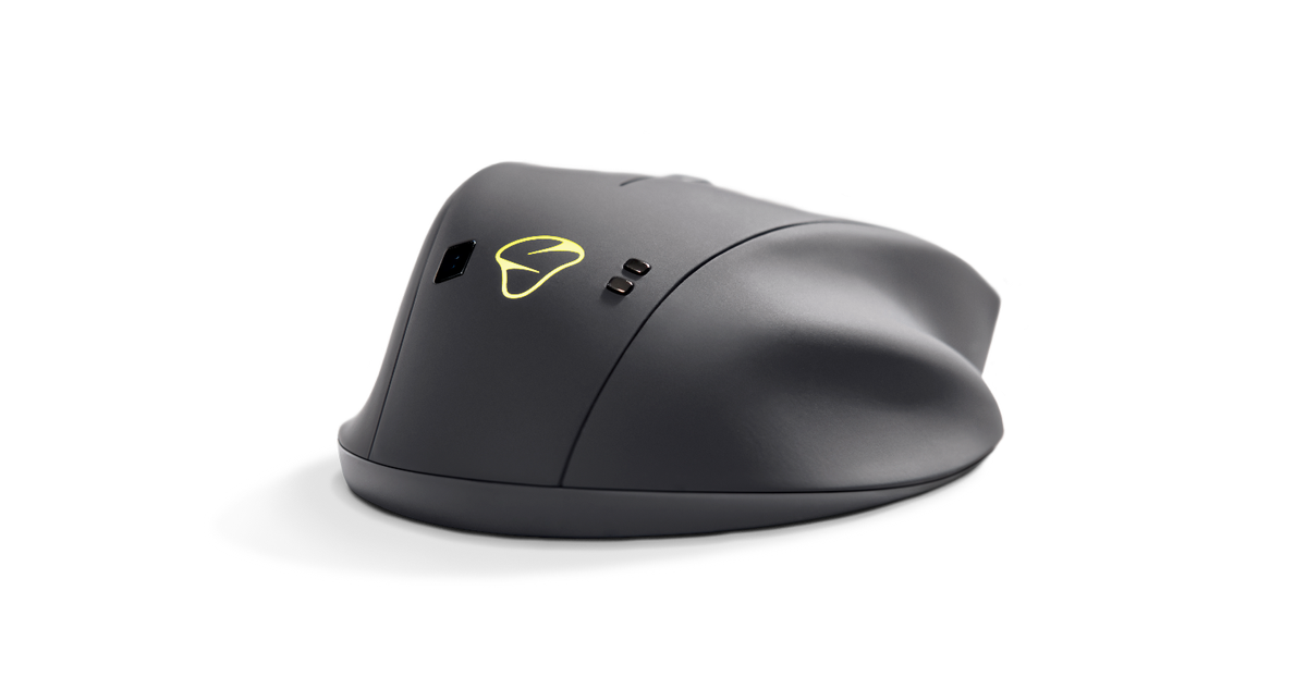 MIONIX Naos Pro – Mouse Gaming Ergonomico Destro, Sensore Ottico 19000DPI, Cavo 1,8m, Nero