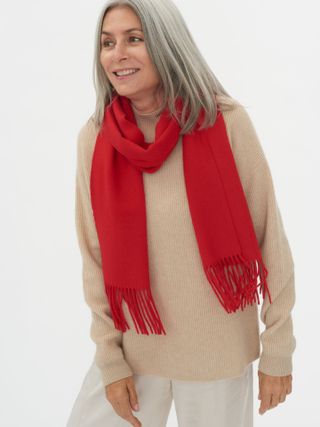 Gobi Cashmere Cashmere Fringed Scarf