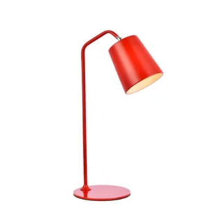 Red desk lamp 