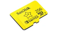 best microSD card - SanDisk microSD Nintendo Switch 256GB