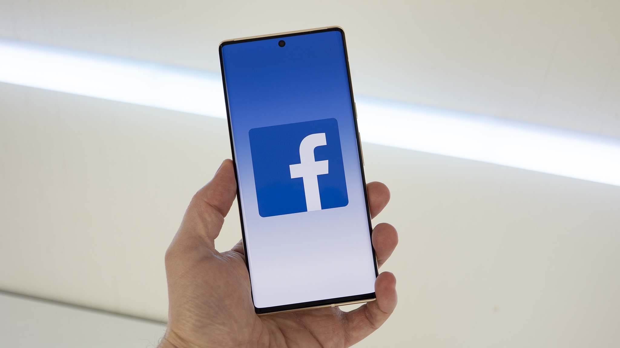 Facebook logo on Pixel 6 Pro