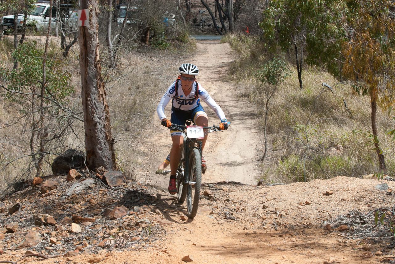 Sarah White is determined to stay the fastest women in the field