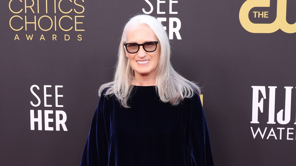 Jane Campion on the Critics Choice Awards 2022 red carpet