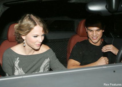 Taylor Swift &amp; Taylor Lautner - Celebrity News - Marie Claire