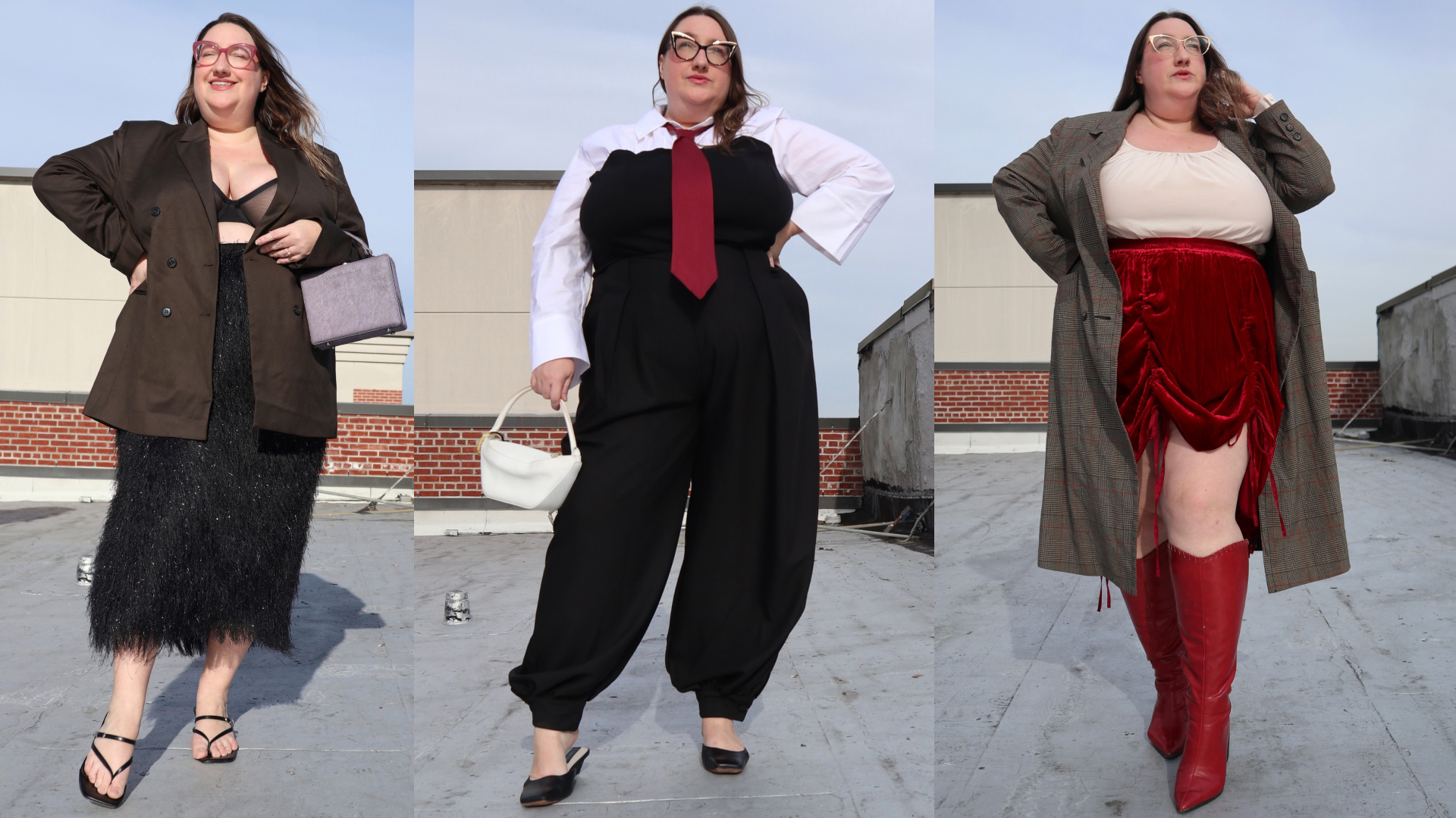 Sarah Chiwaya wearing maximalist Spring 2026 trends