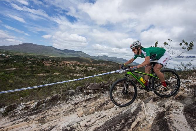 Mateus Ferraz, the teammate of Ivonne Kraft. They were the winners in the mixed team category