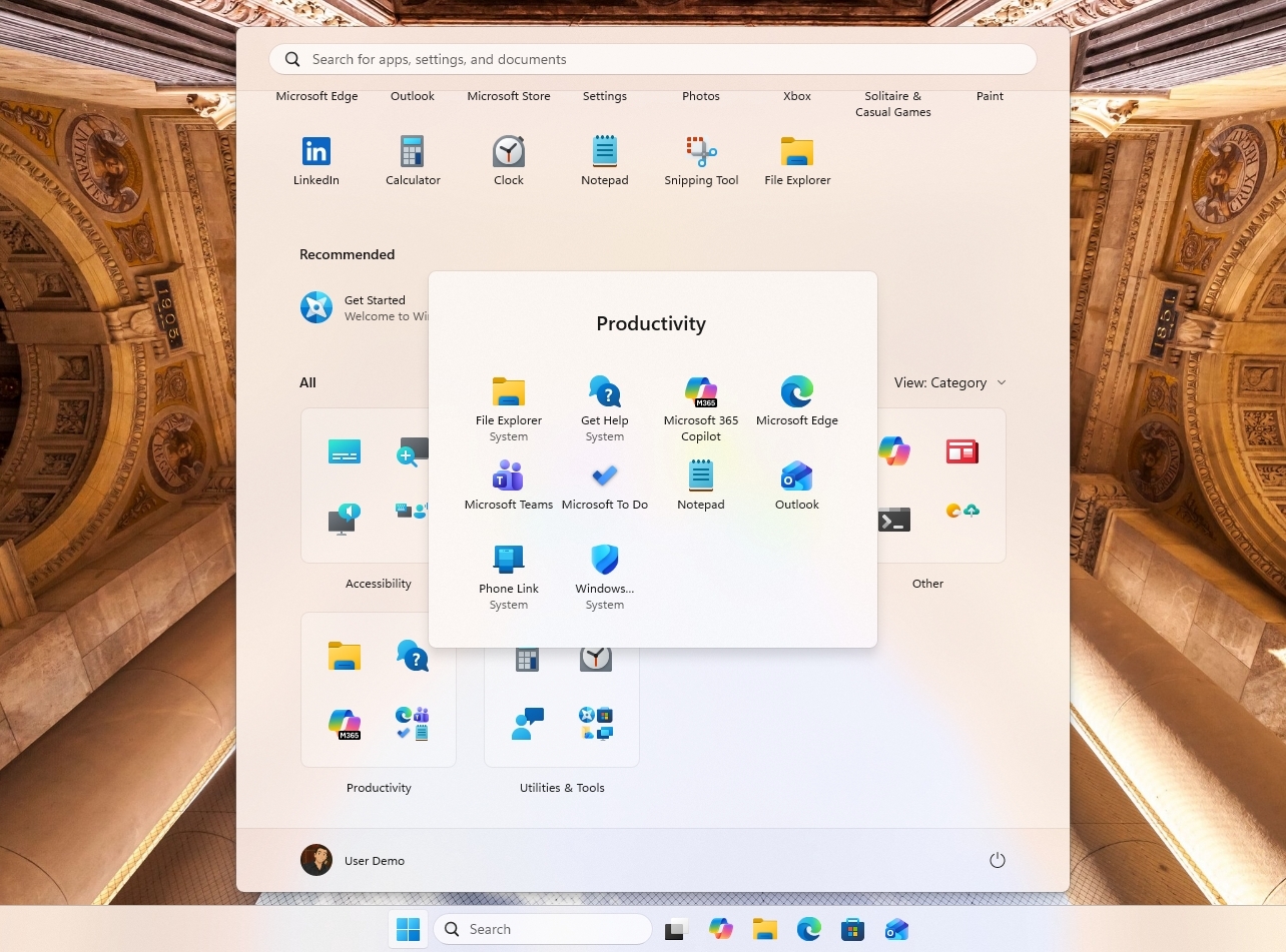 Default apps on Windows 11