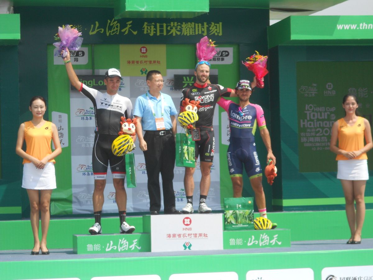Fabio Silvestre Andrea Palini and Roberto Ferrari where the top three on stage 1