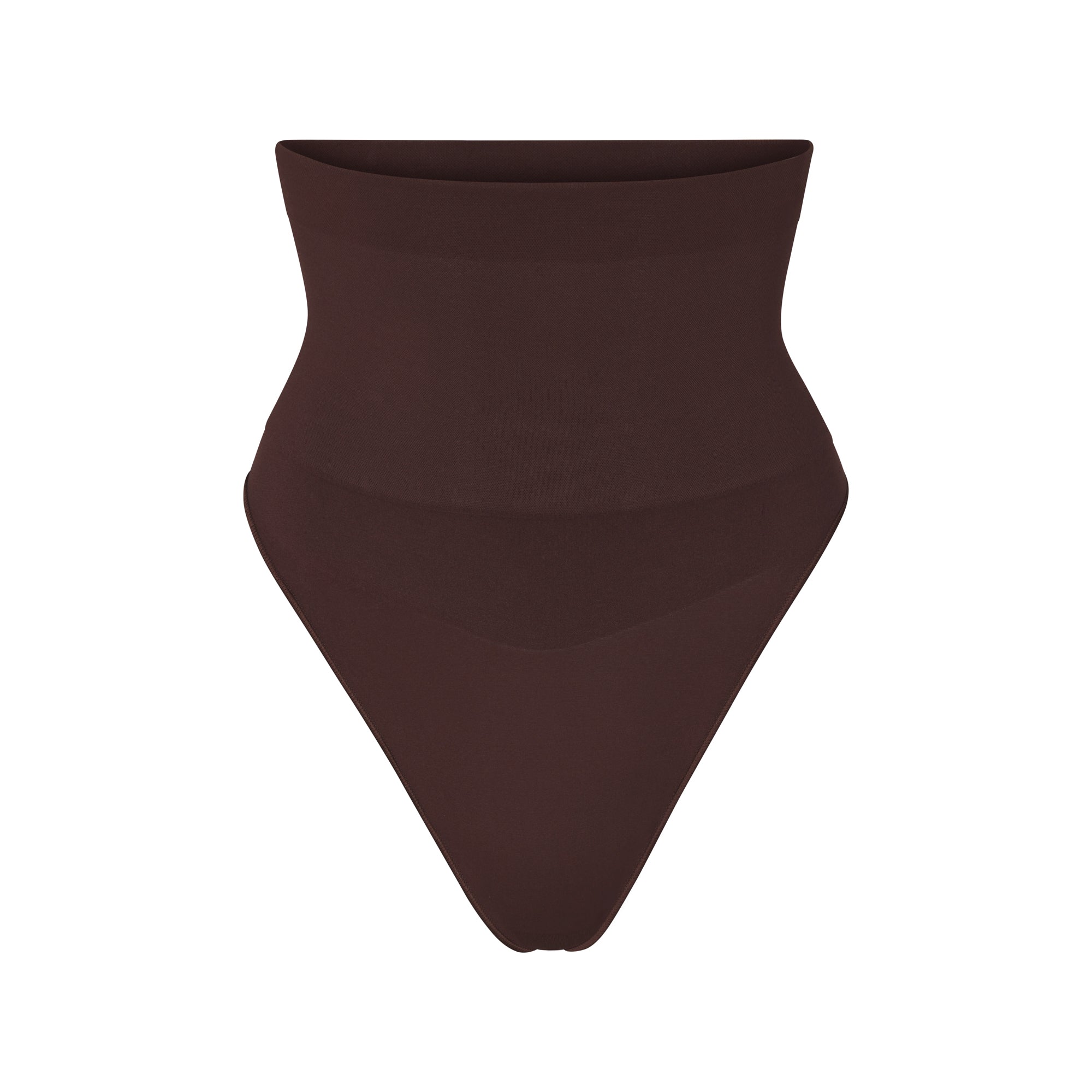 Core Control High-Waisted Thong | Cocoa | Xxs