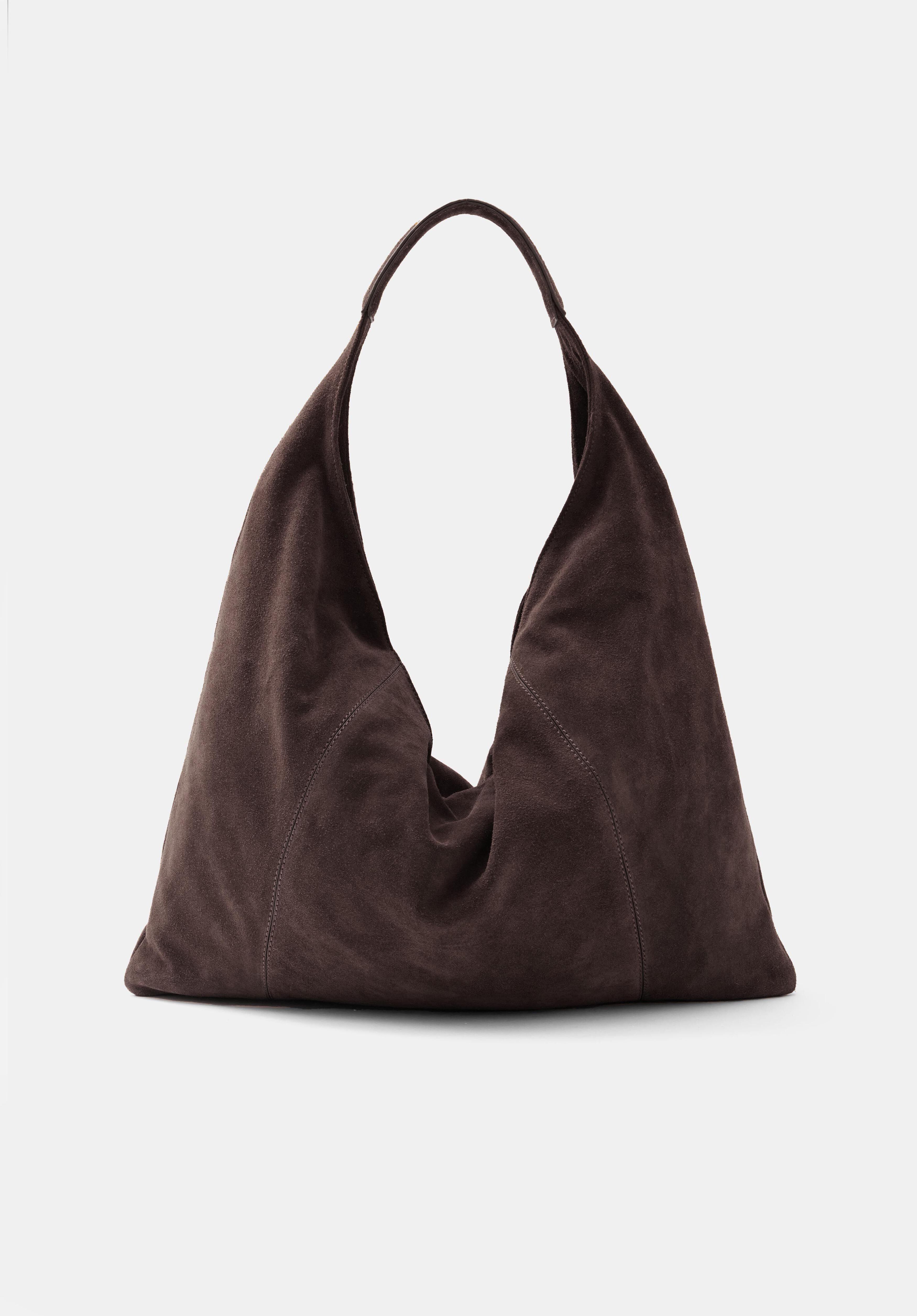 Suede Tote Bag
