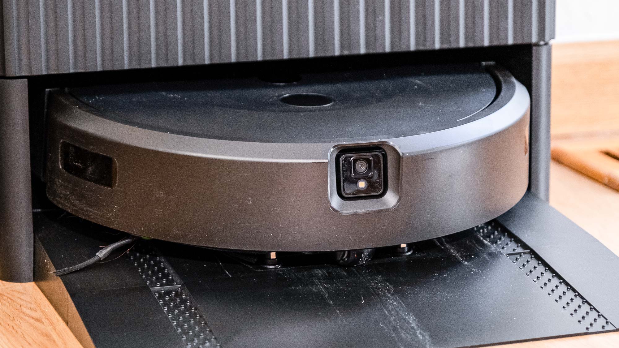 iRobot Roomba Combo 10 Max on hardwood floor