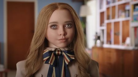 Amie Donald as M3GAN in M3GAN