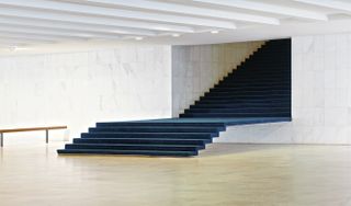 Vincent Fournier Brasilia blue staircase