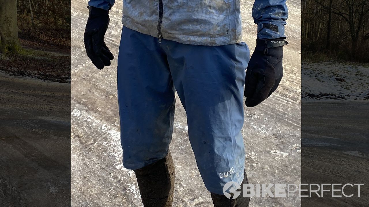 Gore C5 Gore-Tex Infinium Hybrid Hooded jacket and Paclite Trail shorts