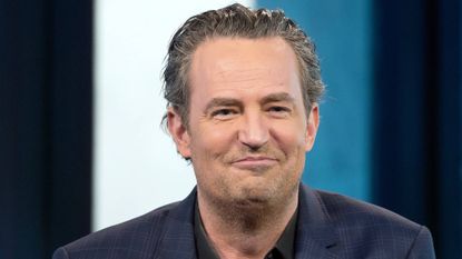 Matthew Perry attends the AOL Build series