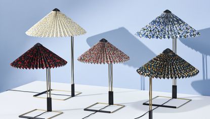 Hay and Liberty collaboration on Inga Sempe Matin Lamp
