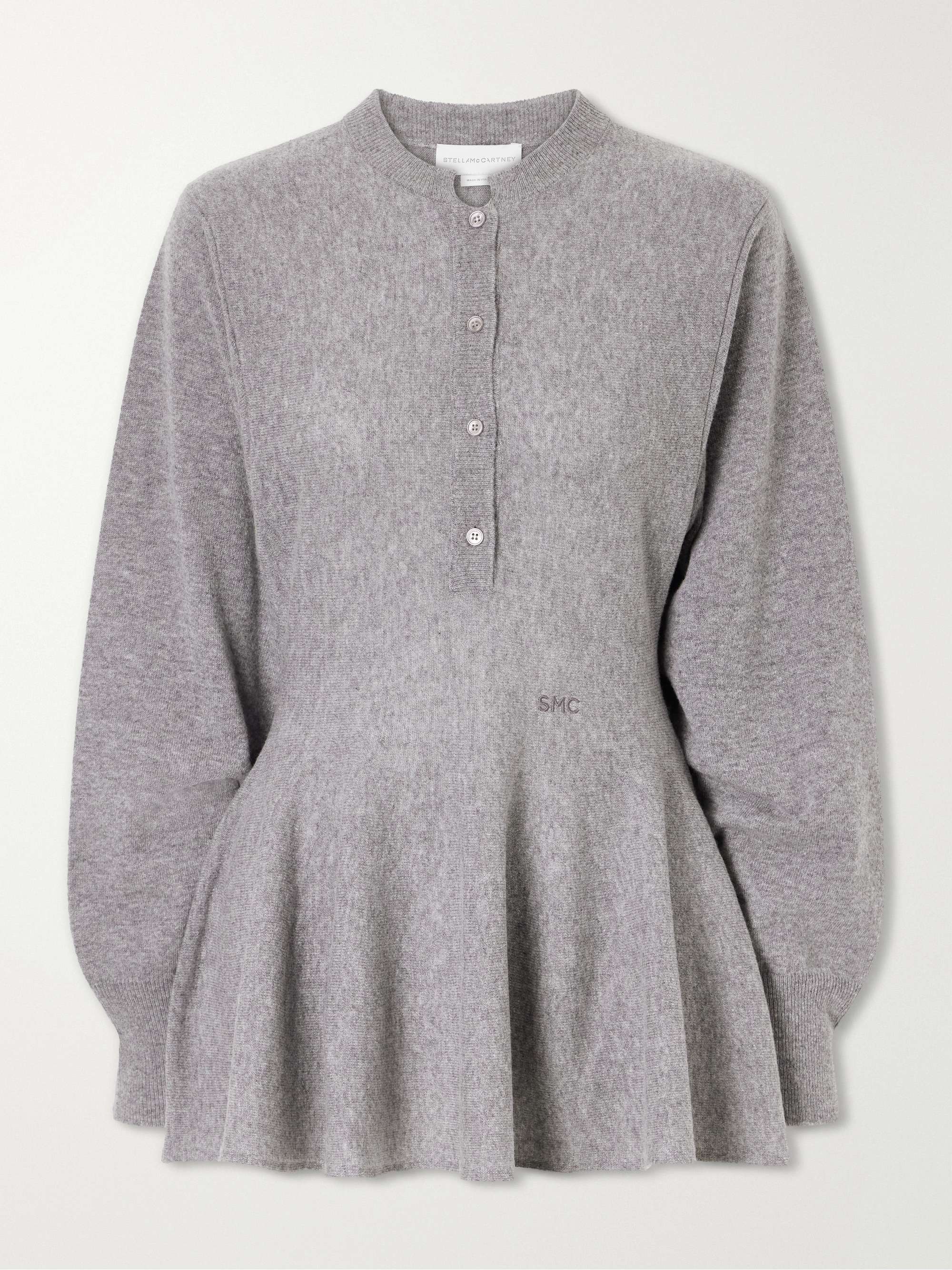 Wool Peplum Sweater