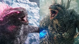 Godzilla in Godzilla x Kong: The New Empire and Godzilla Minus One