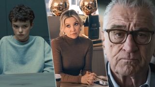 Owen Cooper as Jamie Miller in Adolescence, Kate Hudson in Running Point and Robert De Niro in Zero Day