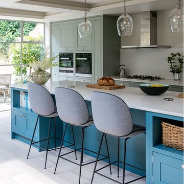 27 kitchen island ideas to add stylish seating to your space | Ideal Home